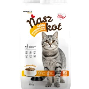 Sucha karma NASZ KOT z kurczakiem 10 kg