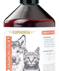 Olej z łososia dla psa i kota EUPHORIA Salmon Oil