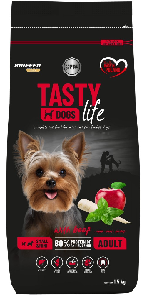 205-Karma-dla-psow-Tasty-Dogs-Life-z-wolowina-mini-i-male-rasy.jpg Karma dla psów Tasty Dogs Life z wołowiną (mini i małe rasy)