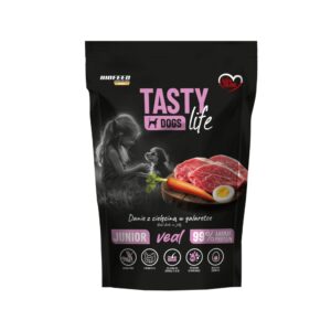 Mokra karma dla psów Tasty Dogs Life CIELĘCINA 90% - danie w galaretce (saszetka) 500 g