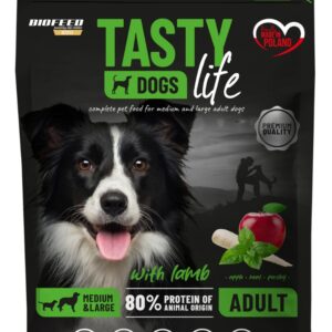 Karma dla psa Tasty Dogs Life z jagnięciną (średnie i duże rasy)