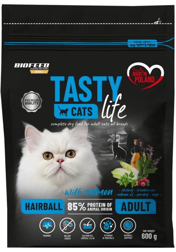 171-Karma-dla-kotow-Tasty-Cats-Life-HAIRBALL-z-lososiem.jpg Karma dla kotów Tasty Cats Life HAIRBALL z łososiem