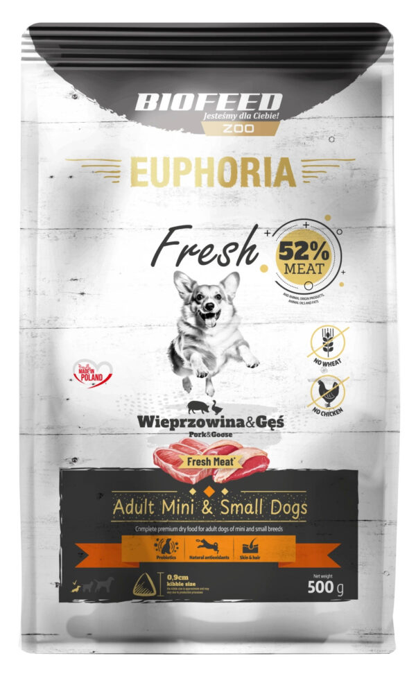196-Karma-dla-psow-EUPHORIA-Fresh-z-wieprzowina-i-gesia-mini-i-male-rasy.jpg Karma dla psów EUPHORIA Fresh z wieprzowiną i gęsią (mini i małe rasy)