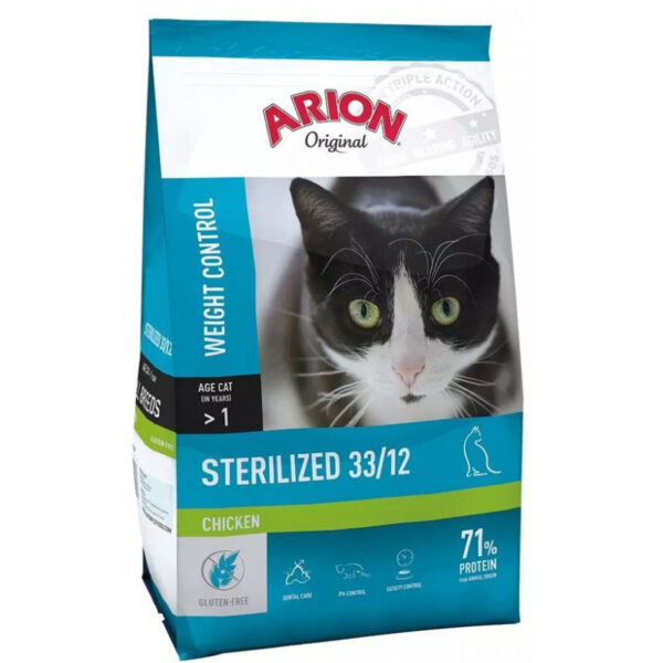294-ARION-Original-Cat-Sterilized-Chicken-Karma-dla-kotow-sterylizowanych-z-kurczakiem.jpg ARION Original Cat Sterilized Chicken – Karma dla kotów sterylizowanych z kurczakiem
