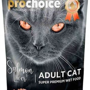 326-ProChoice-Adult-Cat-Salmon-Mokra-karma-dla-kotow-w-saszetkach-z-lososiem-i-watrobka-w-galarecie-85g.jpg ProChoice Adult Cat Salmon - Mokra karma dla kotów w saszetkach z łososiem i wątróbką w galarecie 85g