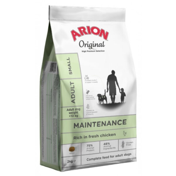 335-Arion-Original-Maintenance-Adult-Small-Chicken-Bezglutenowa-sucha-karma-dla-doroslych-psow-malych-ras.jpg Arion Original Maintenance Adult Small Chicken - Bezglutenowa sucha karma dla dorosłych psów małych ras