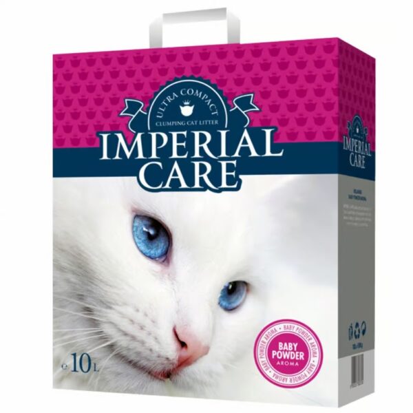 365-ZWIREK-DLA-KOTA-IMPERIAL-CARE-CLUMPING-BABY-POWDER-BENTONITOWY-CHLONNY-10-L.jpg ŻWIREK DLA KOTA IMPERIAL CARE CLUMPING BABY POWDER BENTONITOWY CHŁONNY 10 L