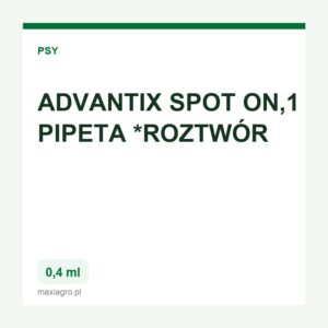 Advantix spot on 0 4 ml 1 pipeta roztwor
