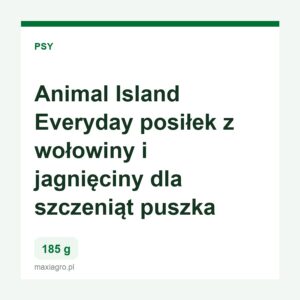 animal-island-everyday-posilek-z-wolowiny-i-jagnieciny-dla-szczeniat-1 Animal island everyday posilek z wolowiny i jagnieciny dla szczeniat
