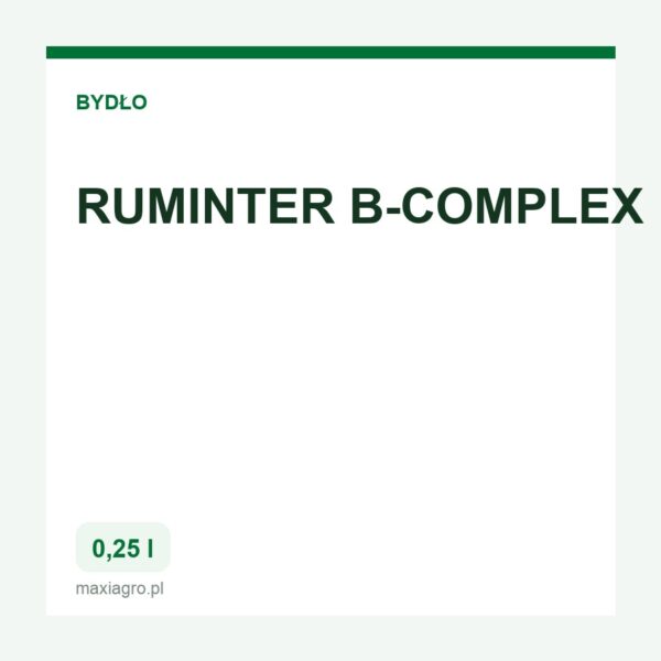 ruminter-b-complex-0-25l Ruminter b complex 0 25l