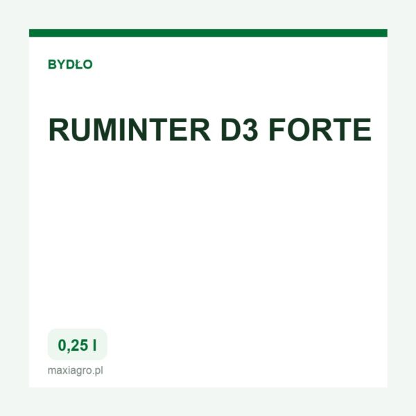 Ruminter d3 forte 0 25 l