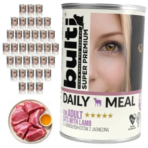 BULTI DAILY MEAL ADULT O SMAKU JAGNIĘCINA 400G