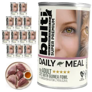 BULTI DAILY MEAL ADULT O SMAKU PERLICZKA 400G