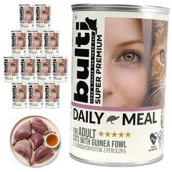 BULTI DAILY MEAL ADULT O SMAKU PERLICZKA 400G