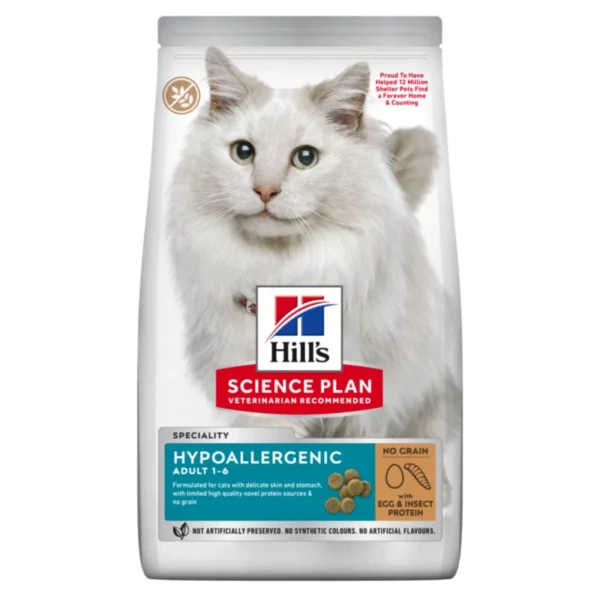Hills science plan hypoallergenic eggs insects protein MaxiAgro