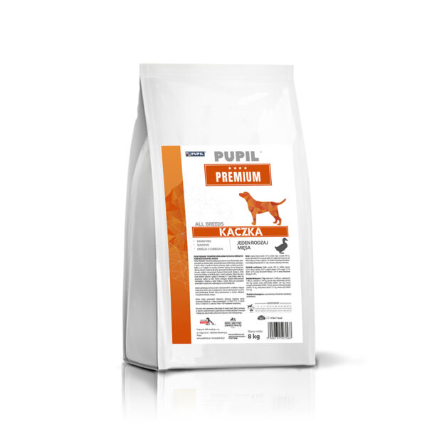 PUPIL_PREMIUM_KARMA_SUCHA_KACZKA_8KG PUPIL PREMIUM KARMA SUCHA KACZKA 8KG