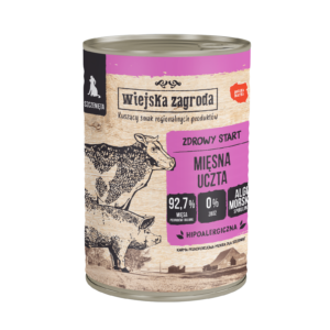 Pol pl Wiejska Zagroda Karma mokra dla psa Miesna uczta szczeniak 400g 1034