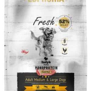 Pol pl Karma dla psow EUPHORIA Fresh Turkey Monoprotein srednie i duze rasy 12 kg 2654 1.webp