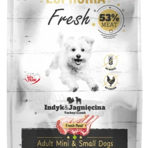 Pol pl Karma dla psow EUPHORIA Fresh z indykiem i jagniecina mini i male rasy 2 kg 2632 1.webp